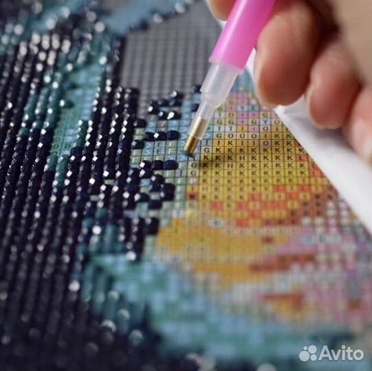 Алмазная картина по номерам 40*50