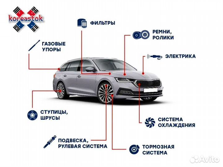 Вкладыши коренные STD синие 21020-2f900