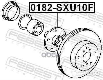 Ступица передняя toyota camry SXV2#/MCV2# 1996