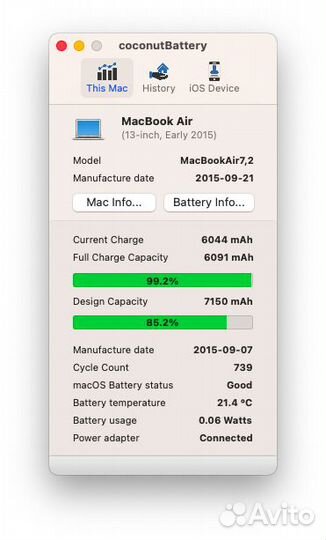 Macbook air 13 2015