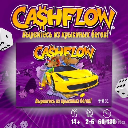 Настольная игра cashflow. Денежный поток