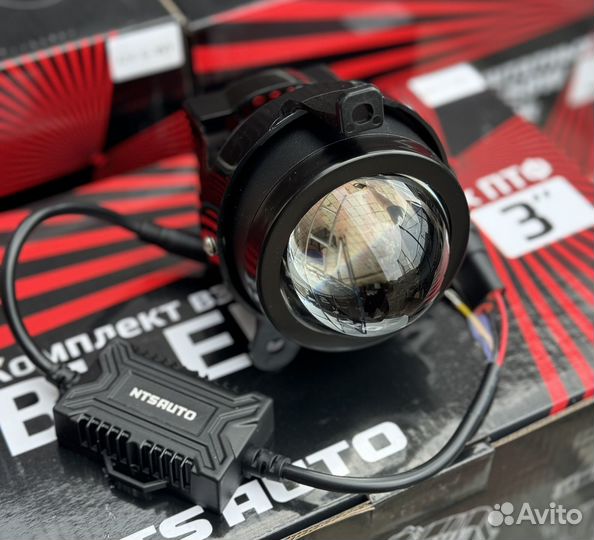 Противотуманные фары Bi-Led Приора 3 режим