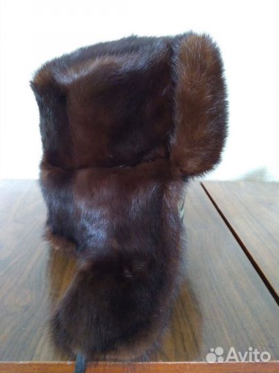Норковая шапка мужская