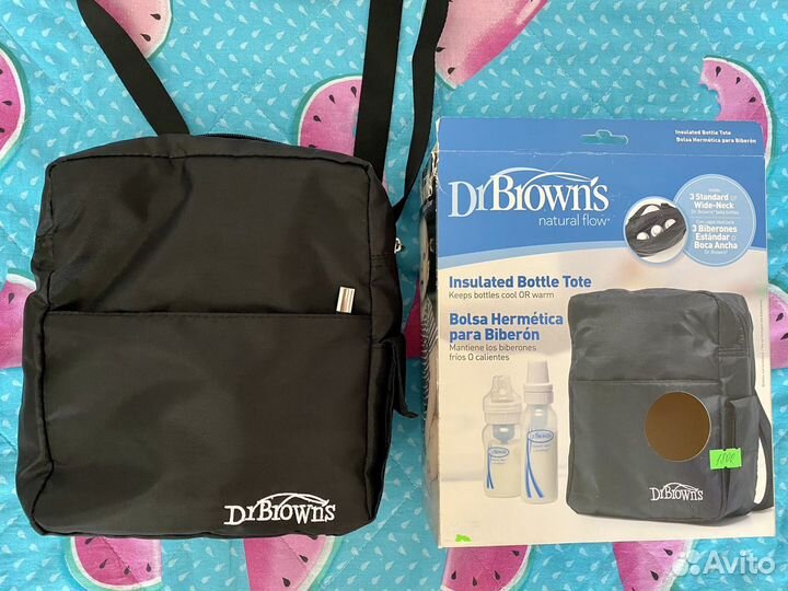 Термосумка для бутылочек Dr.Brown's из водоотталки