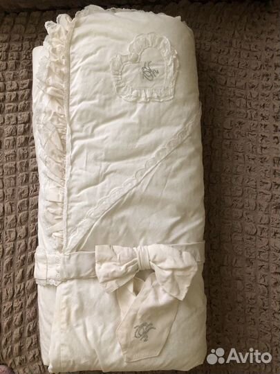 Конверт одеяло на выписку Choupette