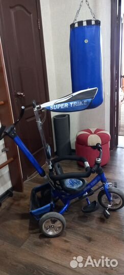 Детский трехколесный велосипед бу