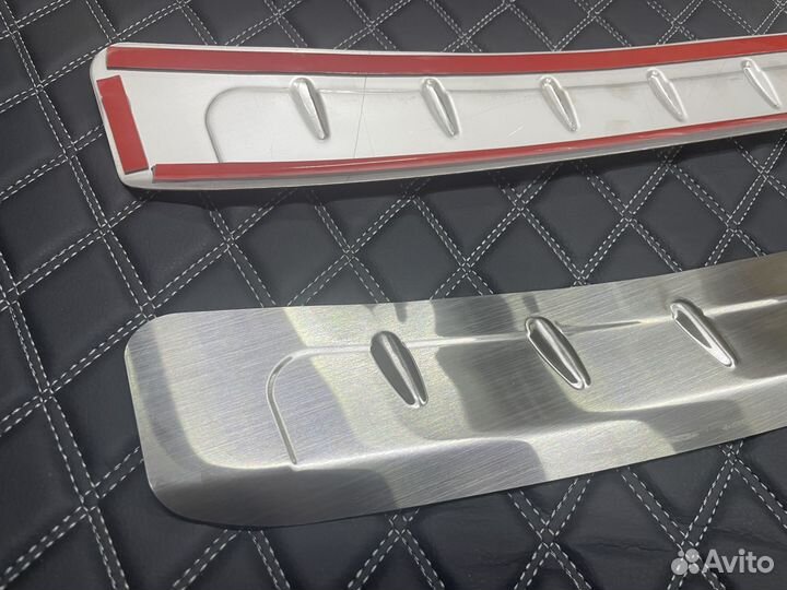 Накладка на бампер Nissan Patrol Y62