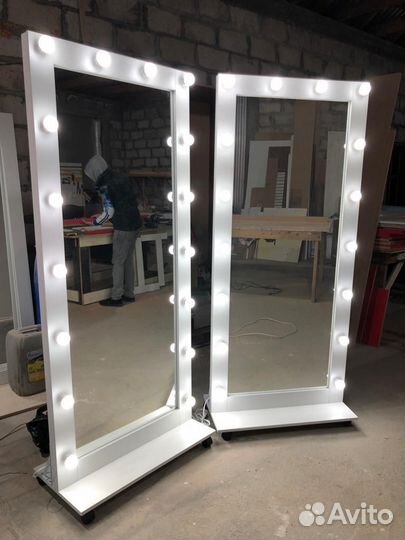 Гримерное Зеркало с подсветкой в полный рост