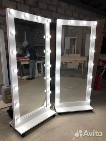 Гримерное Зеркало с подсветкой в полный рост