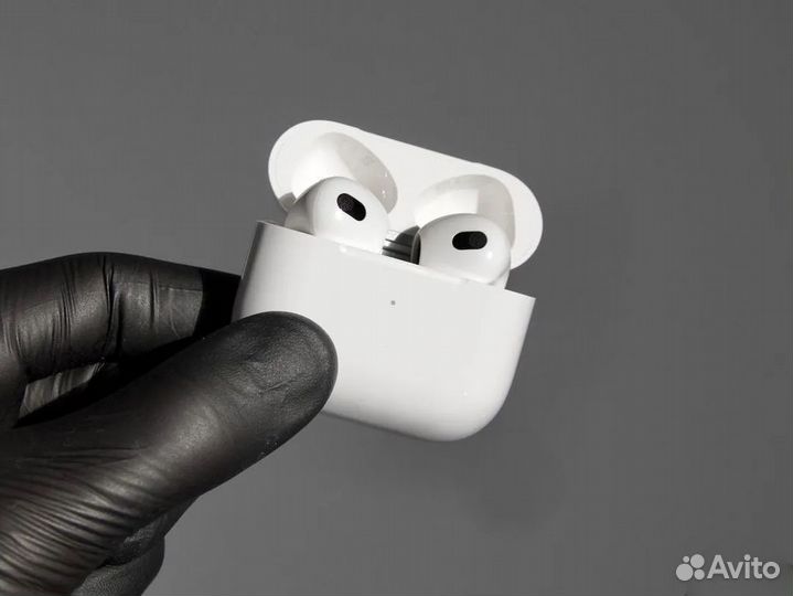 AirPods 3 топовая версия (новые, гарантия + чехол)