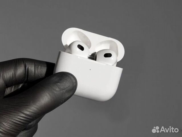 AirPods 3 топовая версия (новые, гарантия + чехол)