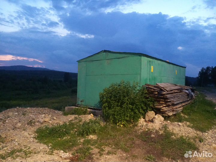 Гараж металлический