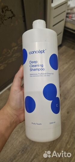 Шампунь глубокой очистки concert