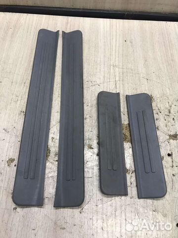 Накладки порогов hyundai matrix