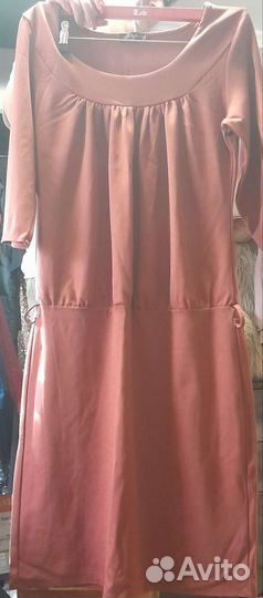 Платье рубашка 46