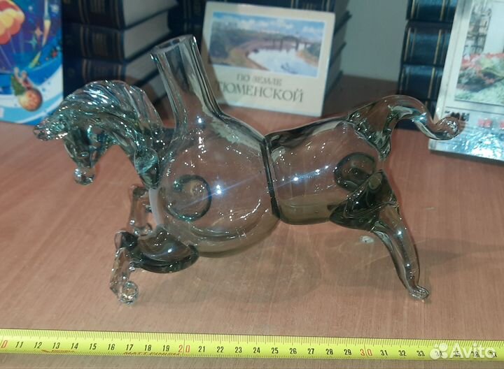 Бутылка стеклянная Бык