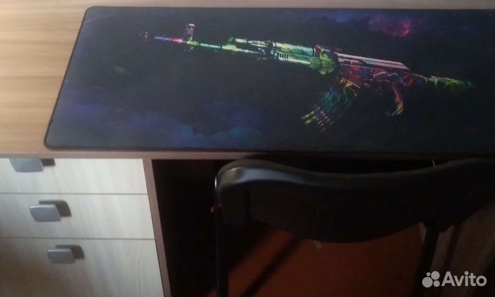 Большой игровой коврик для клавиатуры и мыши