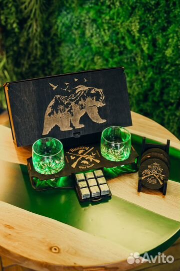 Подарочный набор, камни для виски