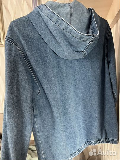 Куртка джинсовая на мальчика размер 152