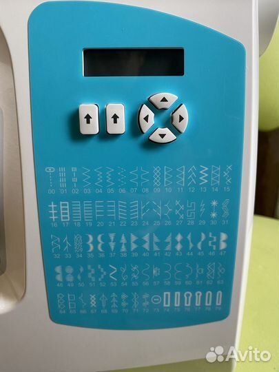 Швейная машина Singer C5205, белый/голубой