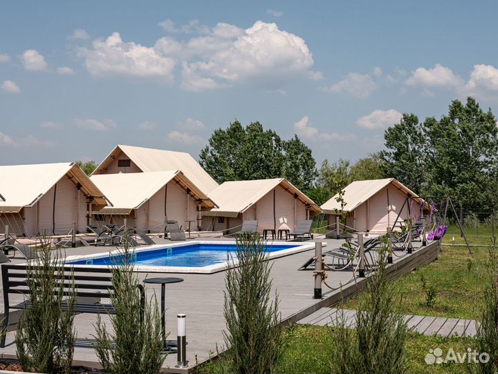 Десятиметровый шатер для праздников