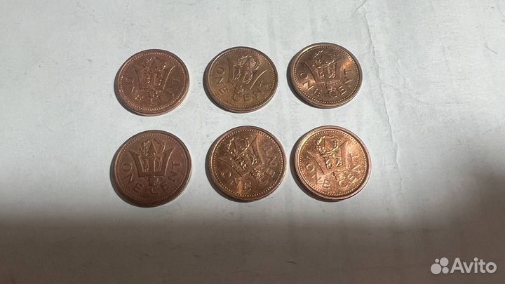 Монеты Барбадос старые