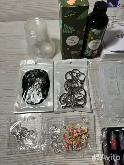 Набор для творчества из эпоксидной уф смолы