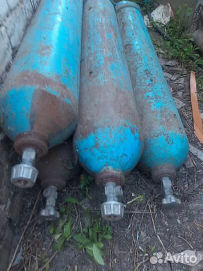 Кислородные балоны 4шт