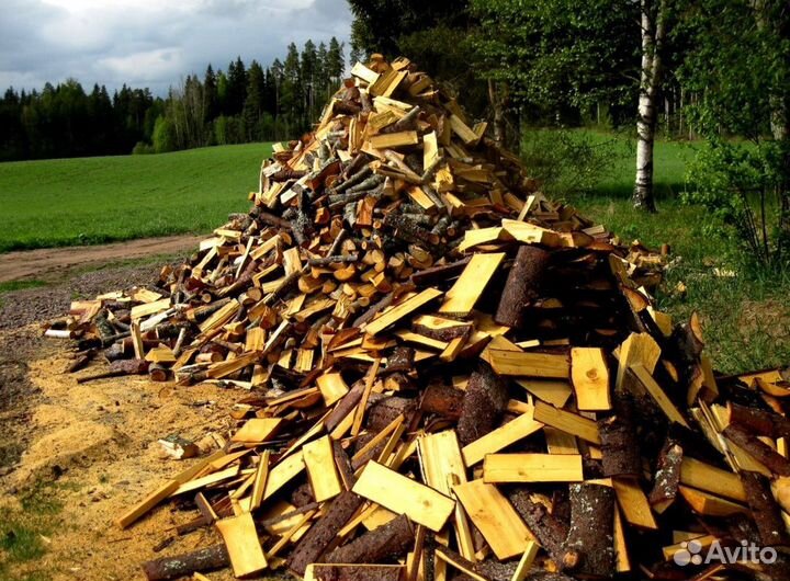 Дрова наколотые