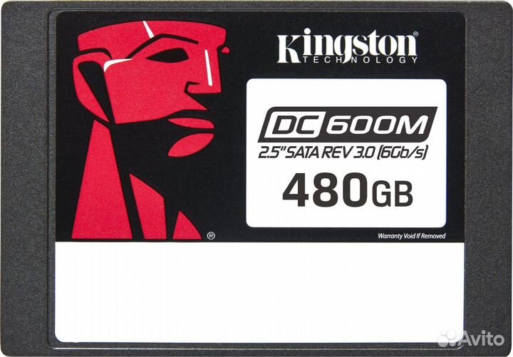 SSD, Kingston, DC600M sedc600M/480G, SATA, 2,5