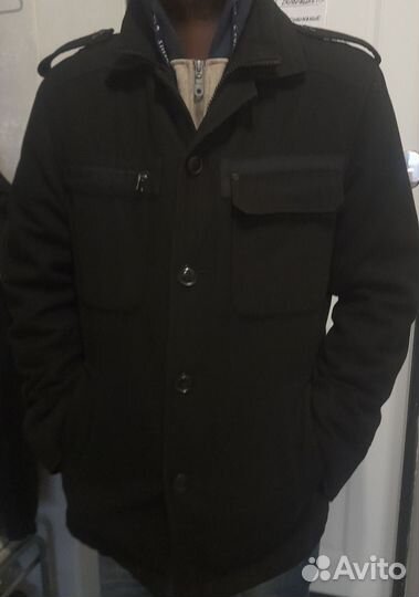 Пальто мужское M&S шерсть