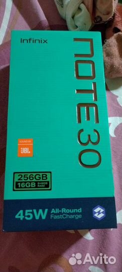 Смартфон infinix note 30