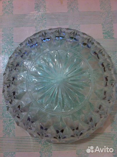 Салатники хрустальные винтаж и цветное стекло