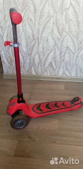 Самокат детский трехколесный бу