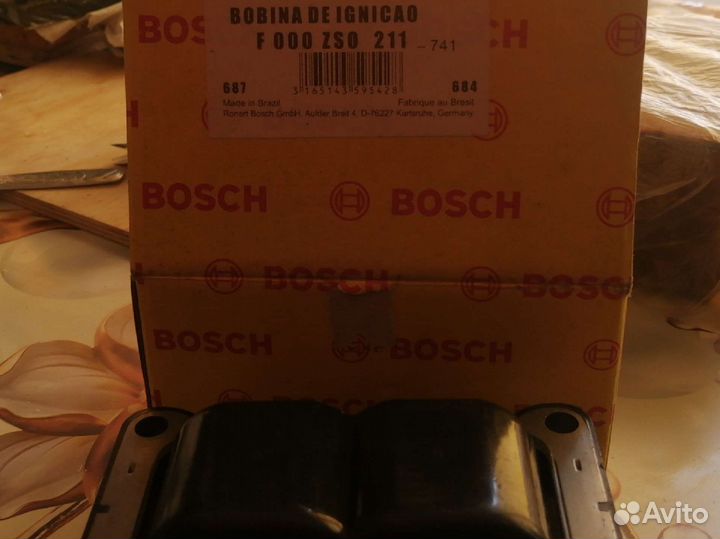 Катушка зажигания bosch ваз
