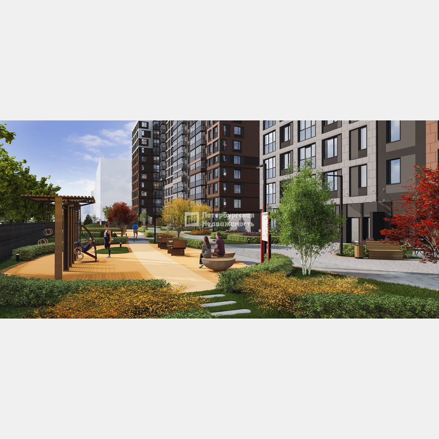 1-к. квартира, 35,8 м², 9/12 эт.