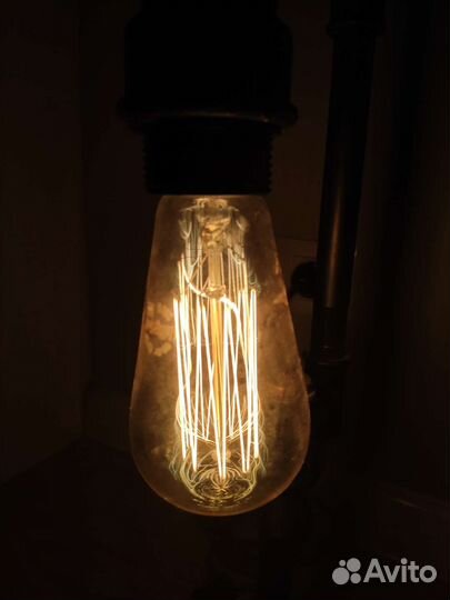 Светильник лампа в стиле Лофт