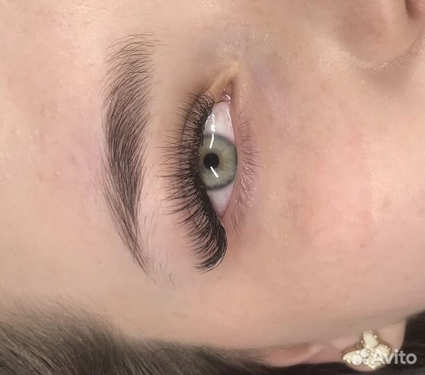 Наращивание ресниц на дому