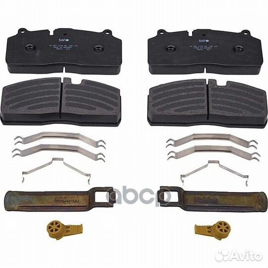 3 057 0096 01 колодки торм. дисковые комплект