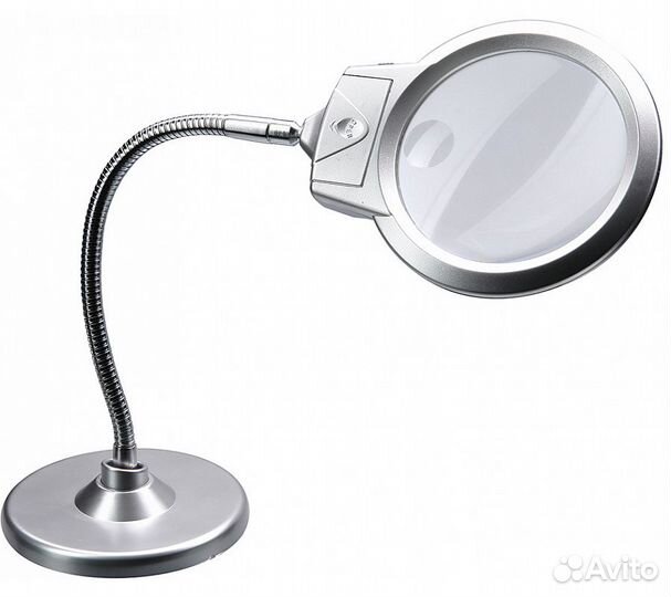 Лупа 4B-6 (диам. 107мм, 2,25х, 5х, с LED подсвет.)