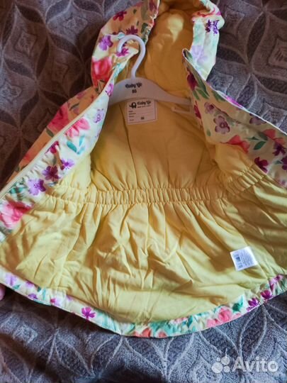 Новая демисезонная куртка baby go р 86,92