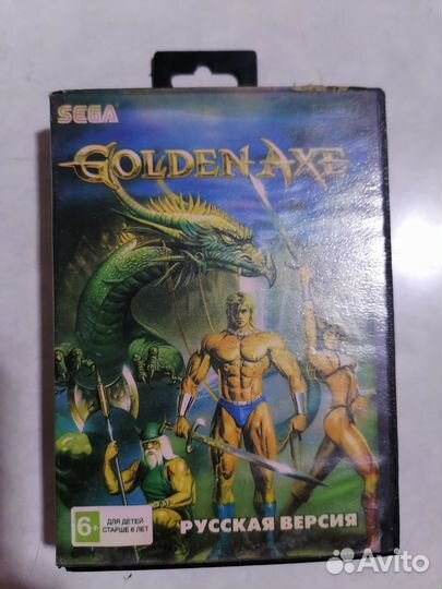 Картридж Golden Axe Sega