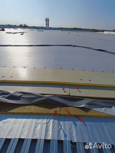 Монтаж пвх мембраны