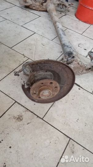 Балка задняя opel astra g zafira a