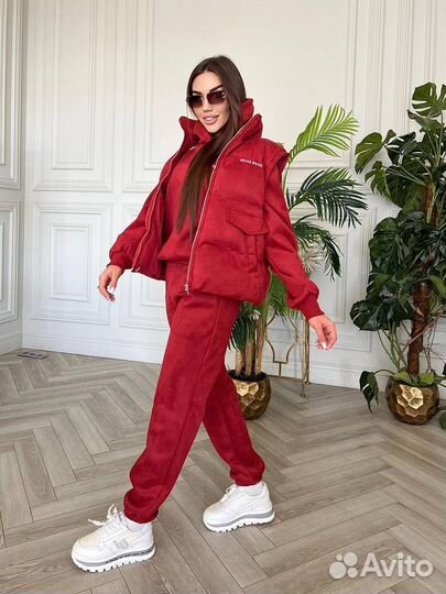 Костюм тройка miu miu