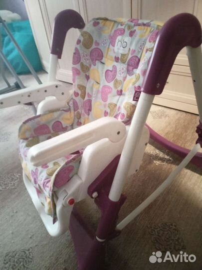 Стульчик для кормления happy baby