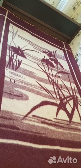 Одеяло из верблюжей шерсти новое СССР