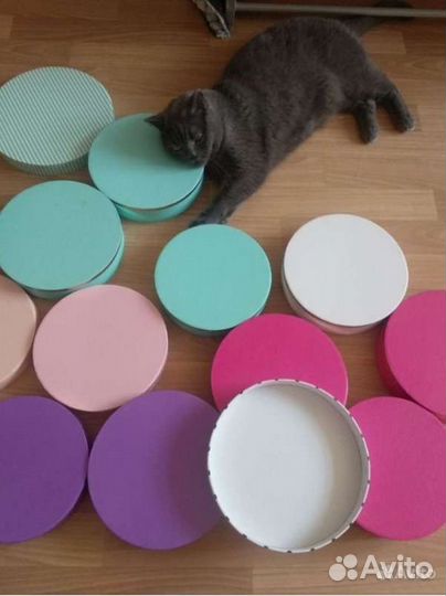 Крышки от шляпных коробок