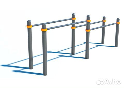 Брусья уличные