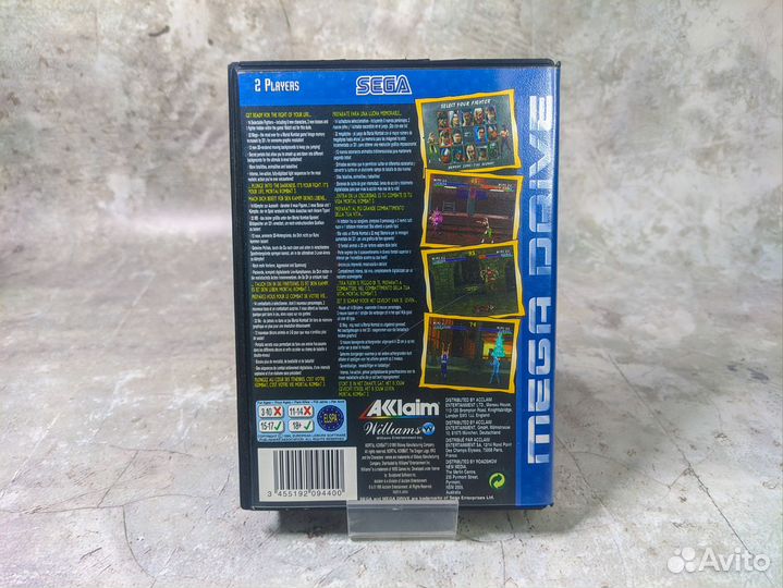 Mortal Kombat 3 Sega Mega Drive